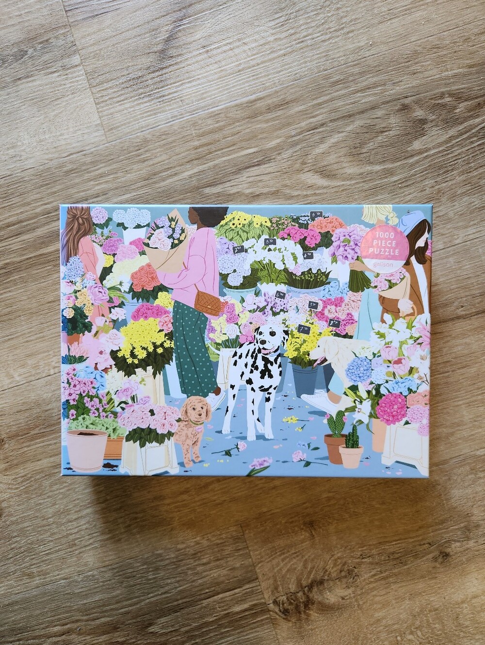Galison Flower Market 1,000 Piece Puzzle